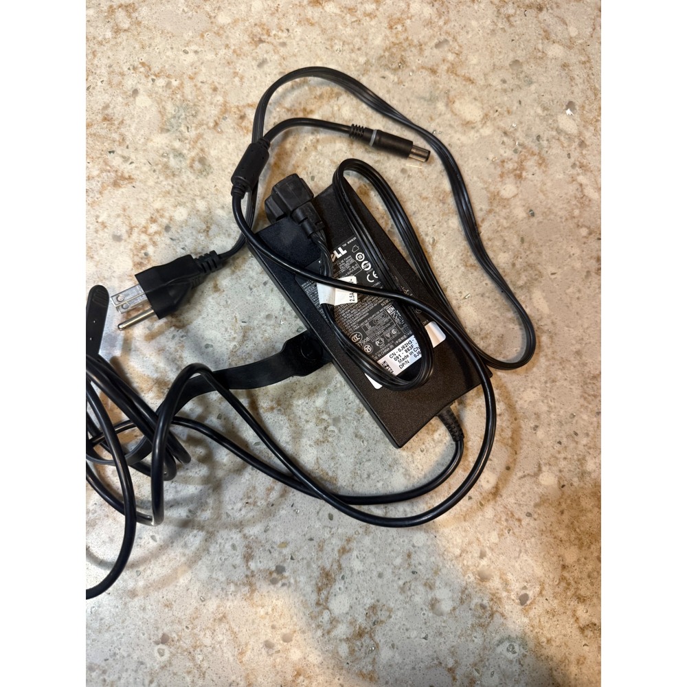 Dell 90W AC Adapter Laptop Charger PA-3E LA90PE1-01 19.5V 4.62A J62H3